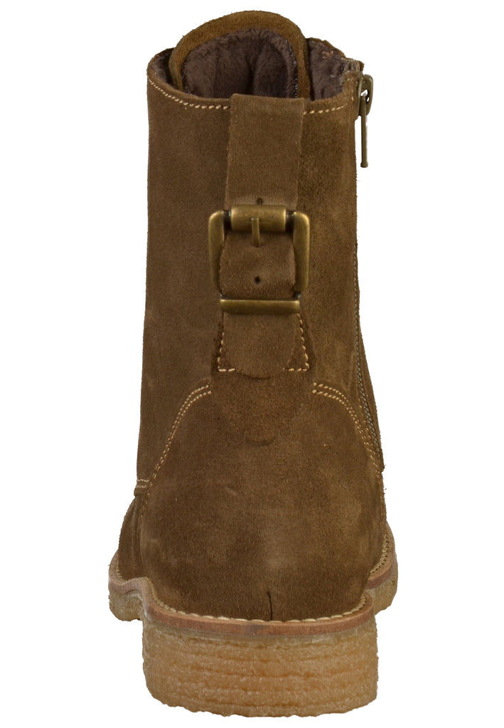 Tamaris Stiefelette Leder Oliv