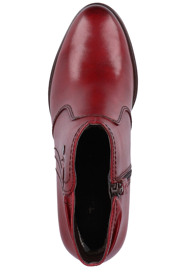 Tamaris Stiefelette Leder Rot
