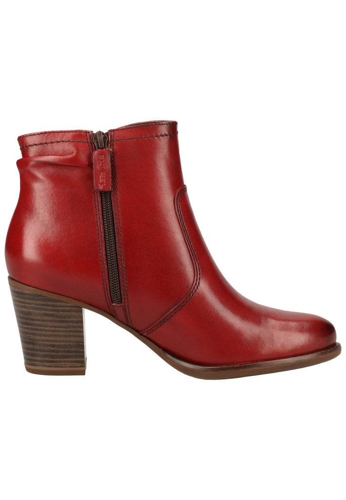 Tamaris Stiefelette Leder Rot