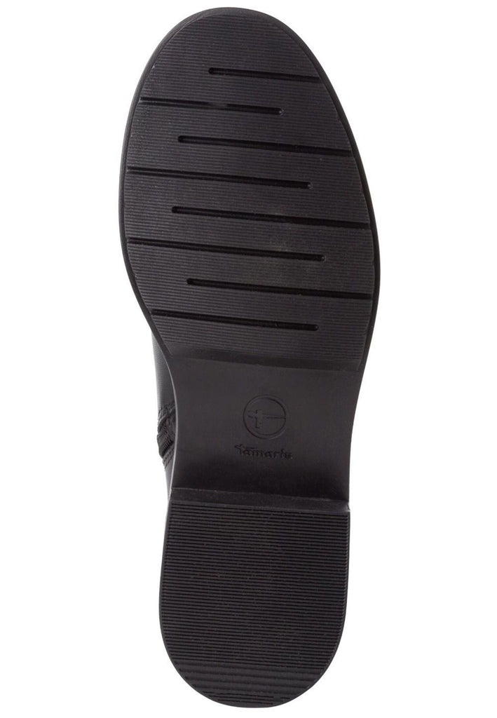 Tamaris Stiefelette Leder Schwarz