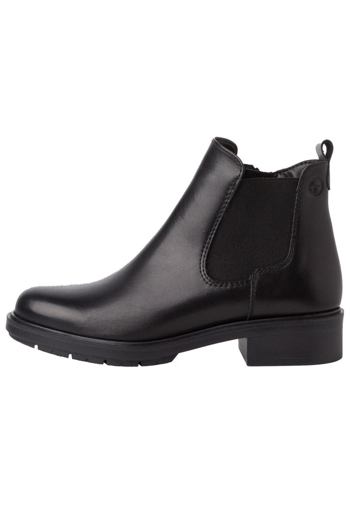 Tamaris Stiefelette Leder Schwarz