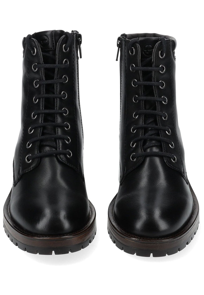 Tamaris Stiefelette Leder Schwarz