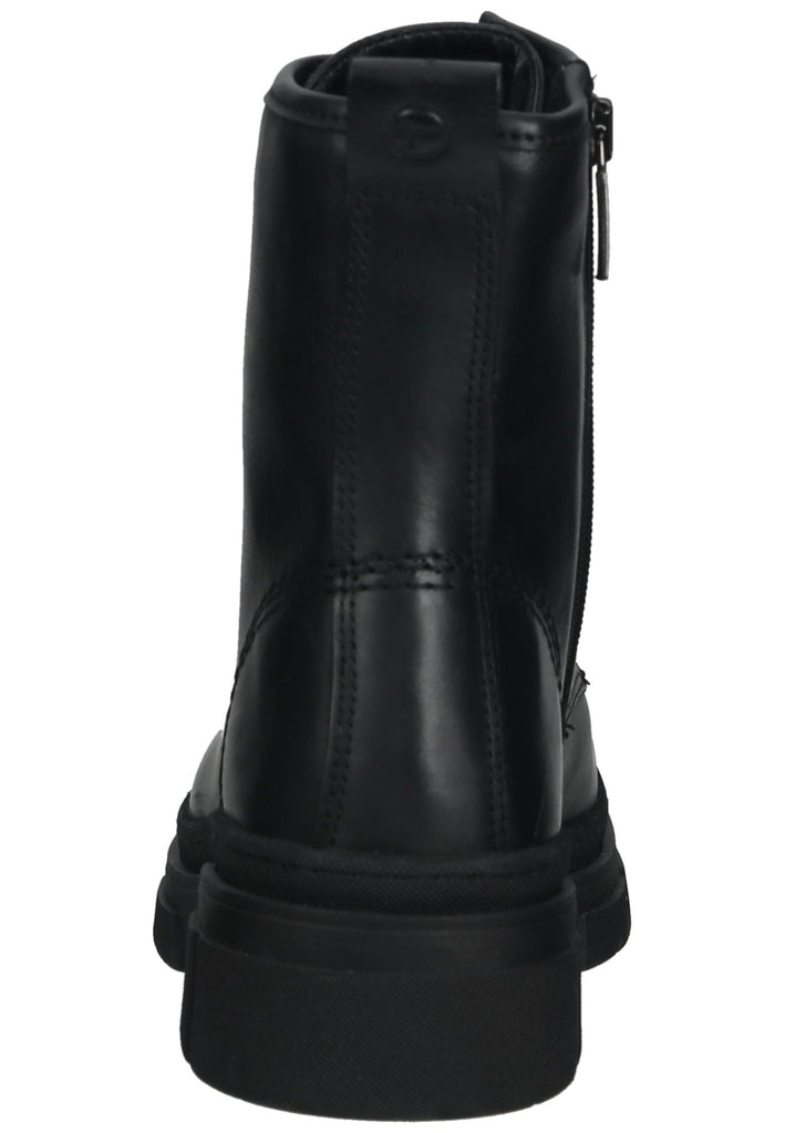 Tamaris Stiefelette Leder Schwarz
