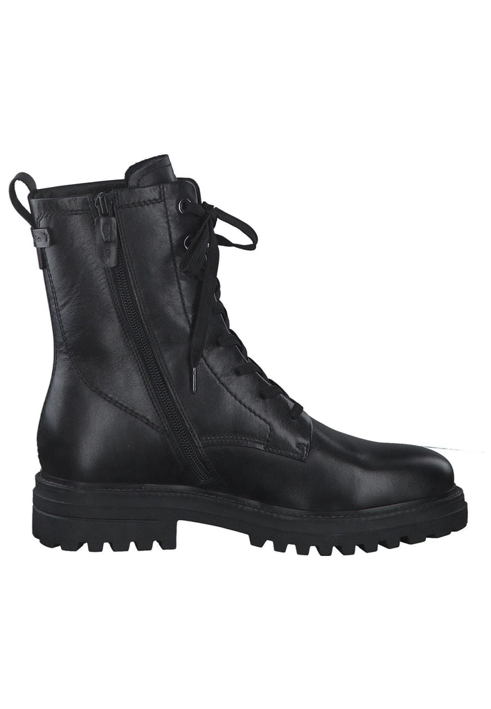 Tamaris Stiefelette Leder Schwarz