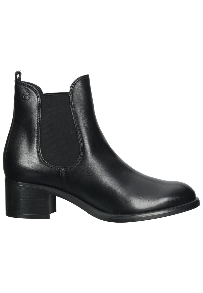 Tamaris Stiefelette Leder Schwarz