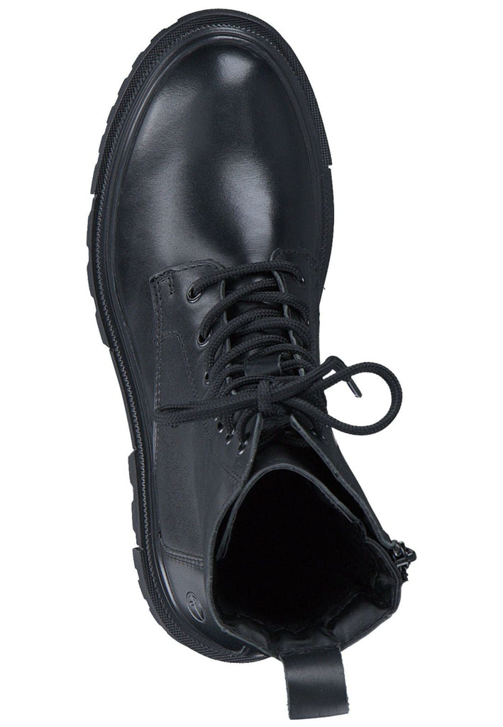 Tamaris Stiefelette Leder Schwarz