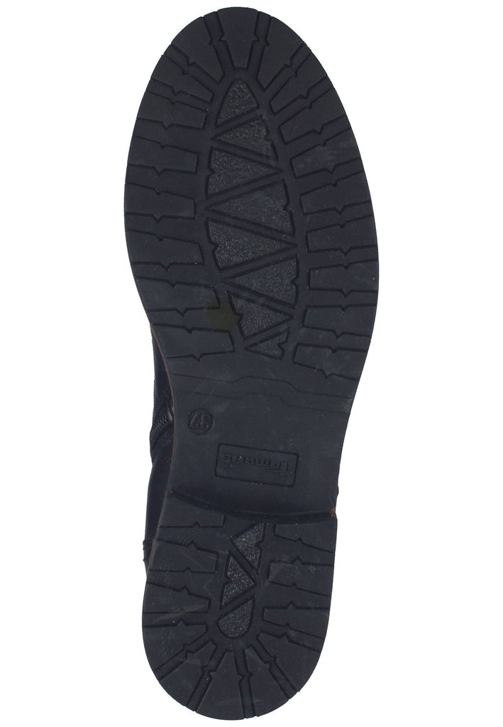 Tamaris Stiefelette Leder Schwarz