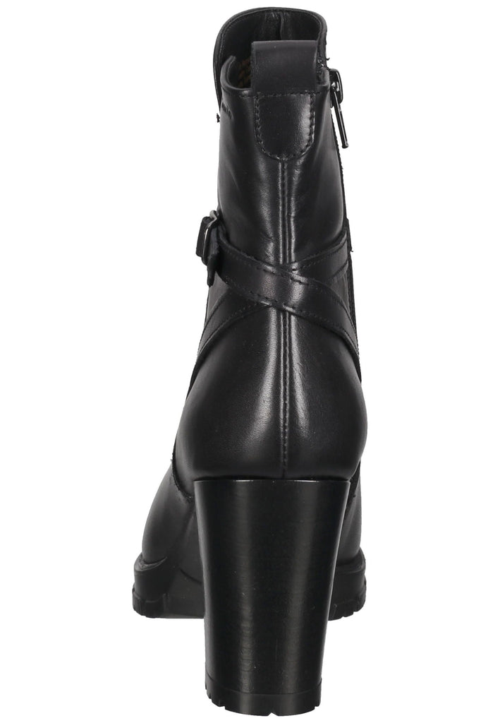 Tamaris Stiefelette Leder Schwarz