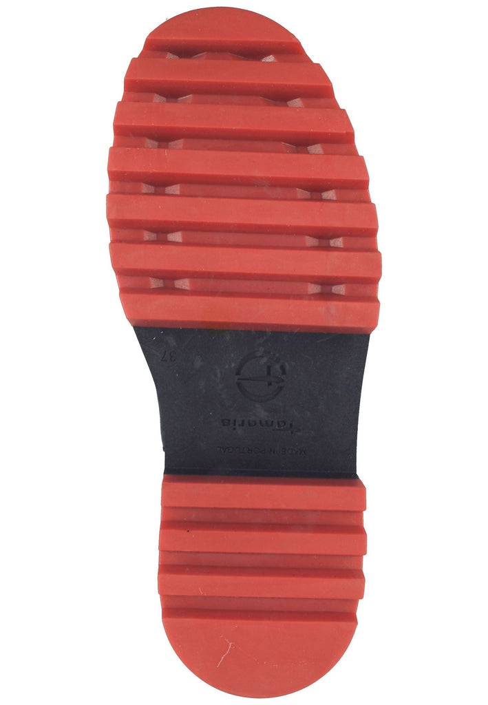 Tamaris Stiefelette Leder Schwarz