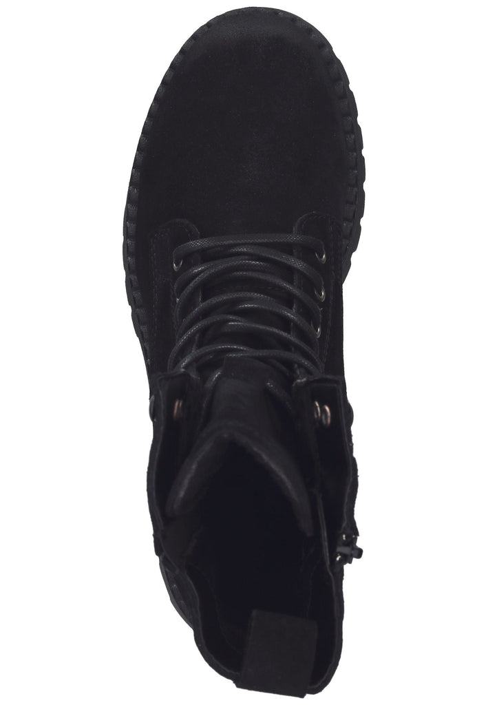 Tamaris Stiefelette Leder Schwarz