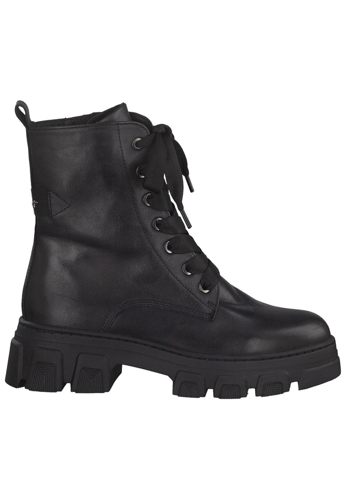 Tamaris Stiefelette Leder Schwarz