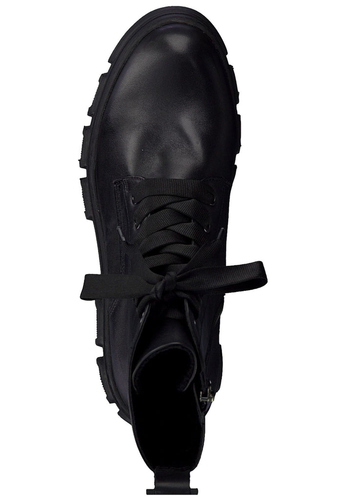 Tamaris Stiefelette Leder Schwarz