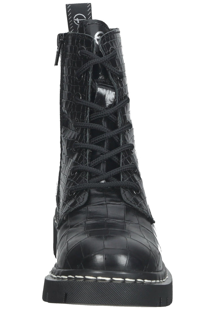 Tamaris Stiefelette Leder Schwarz