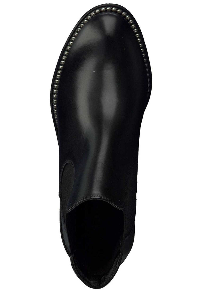 Tamaris Stiefelette Leder Schwarz