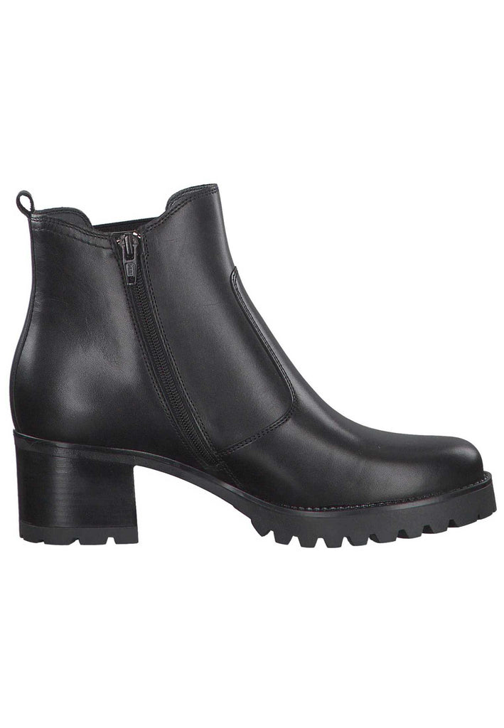 Tamaris Stiefelette Leder Schwarz