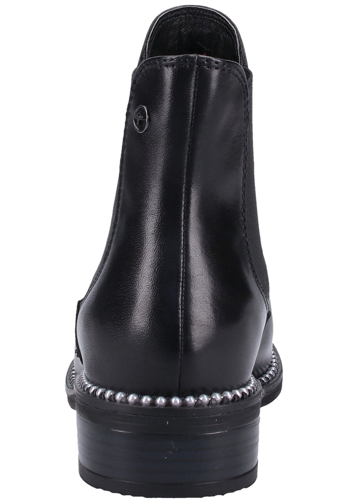 Tamaris Stiefelette Leder Schwarz
