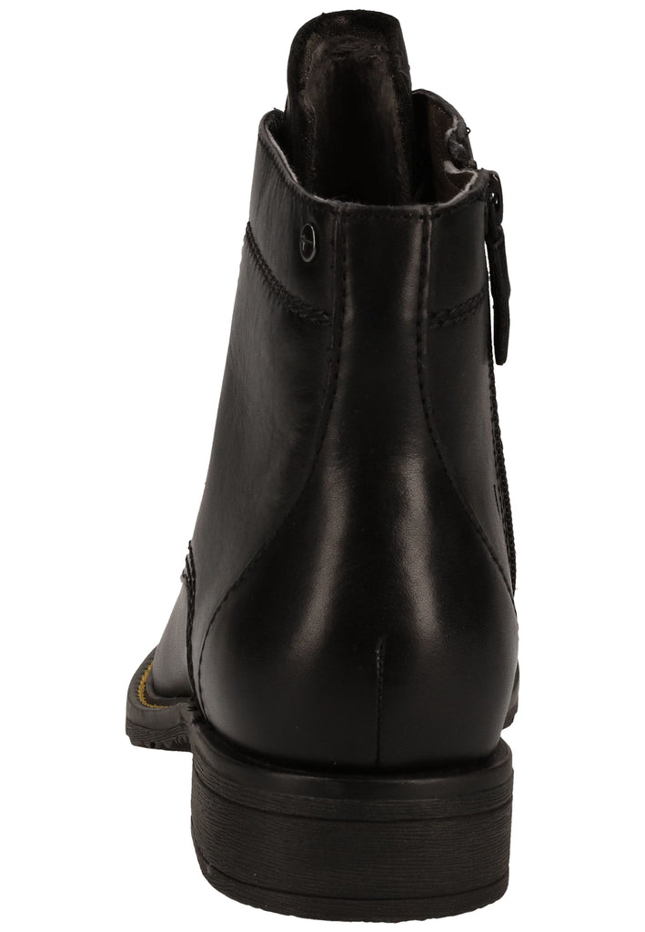 Tamaris Stiefelette Leder Schwarz