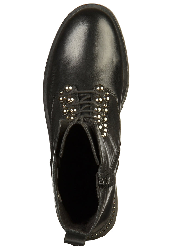 Tamaris Stiefelette Leder Schwarz