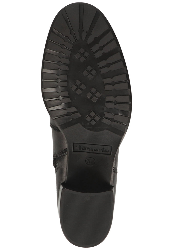 Tamaris Stiefelette Leder Schwarz