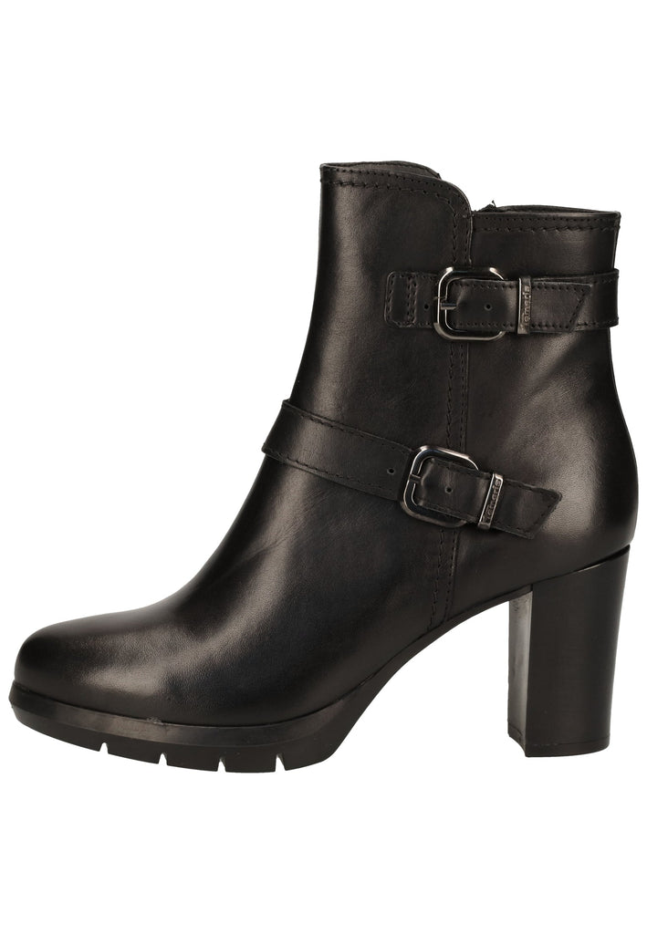 Tamaris Stiefelette Leder Schwarz