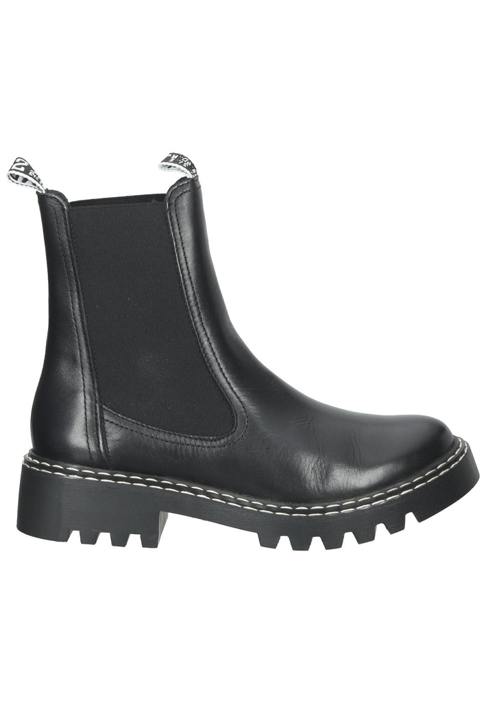 Tamaris Stiefelette Leder Schwarz