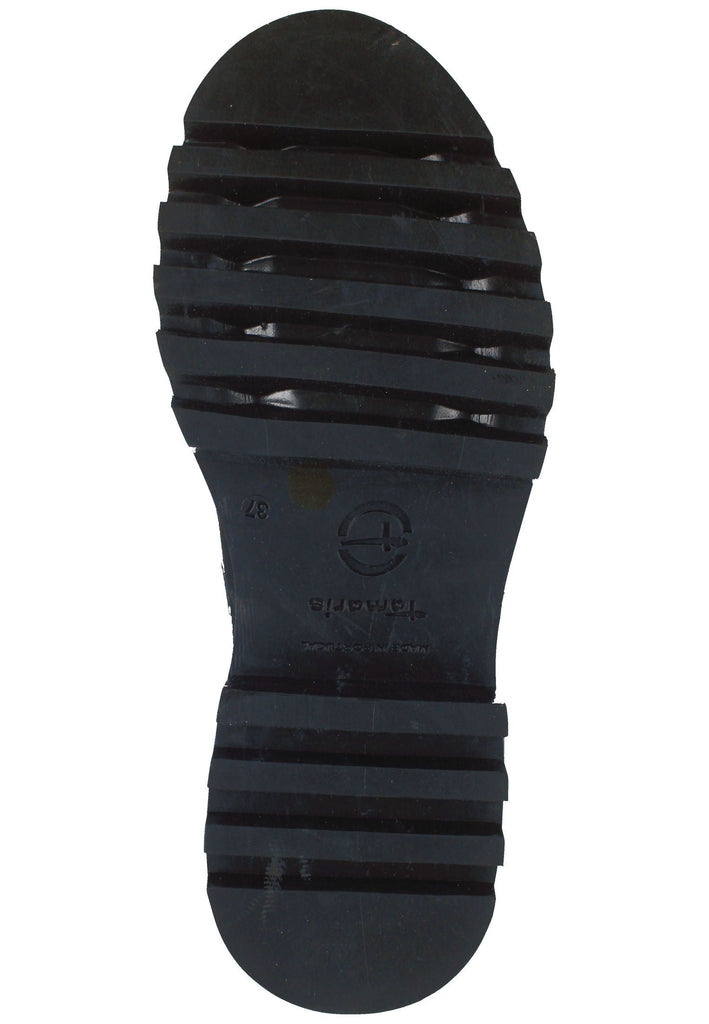 Tamaris Stiefelette Leder Schwarz