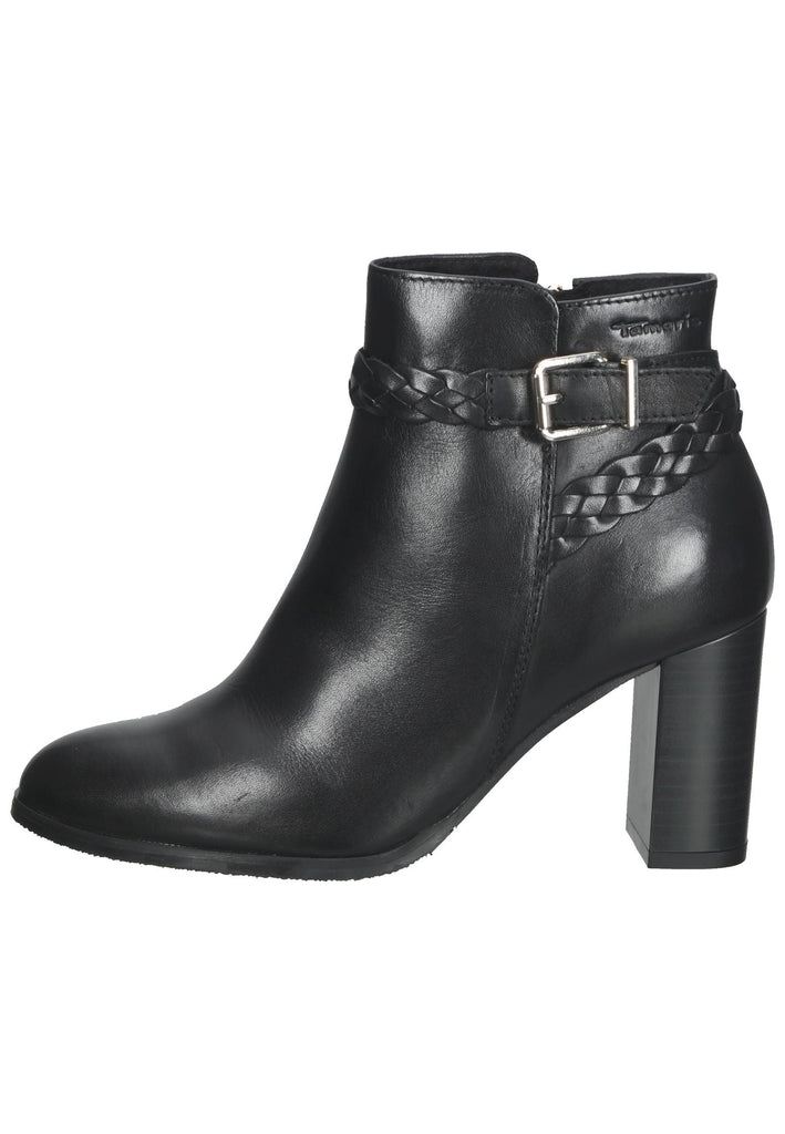 Tamaris Stiefelette Leder Schwarz