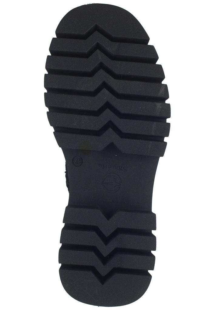 Tamaris Stiefelette Leder Schwarz