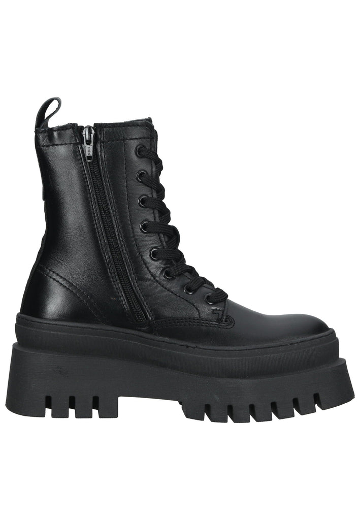 Tamaris Stiefelette Leder Schwarz
