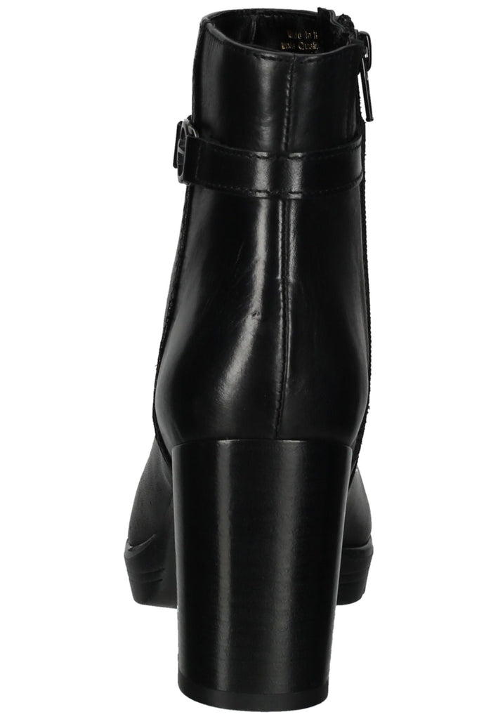 Tamaris Stiefelette Leder Schwarz