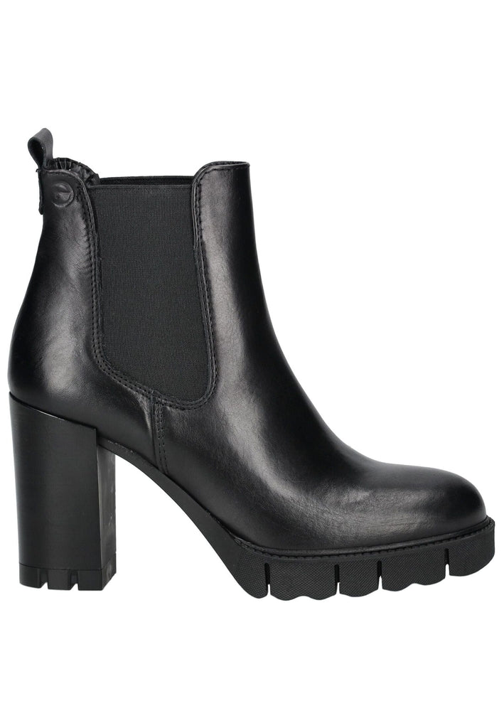 Tamaris Stiefelette Leder Schwarz
