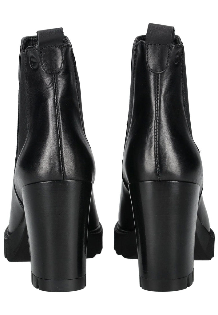 Tamaris Stiefelette Leder Schwarz