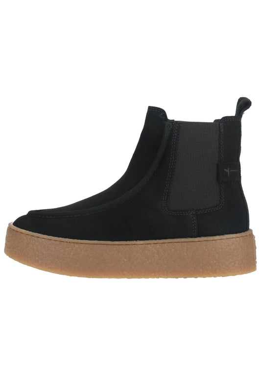 Tamaris Stiefelette Leder Schwarz