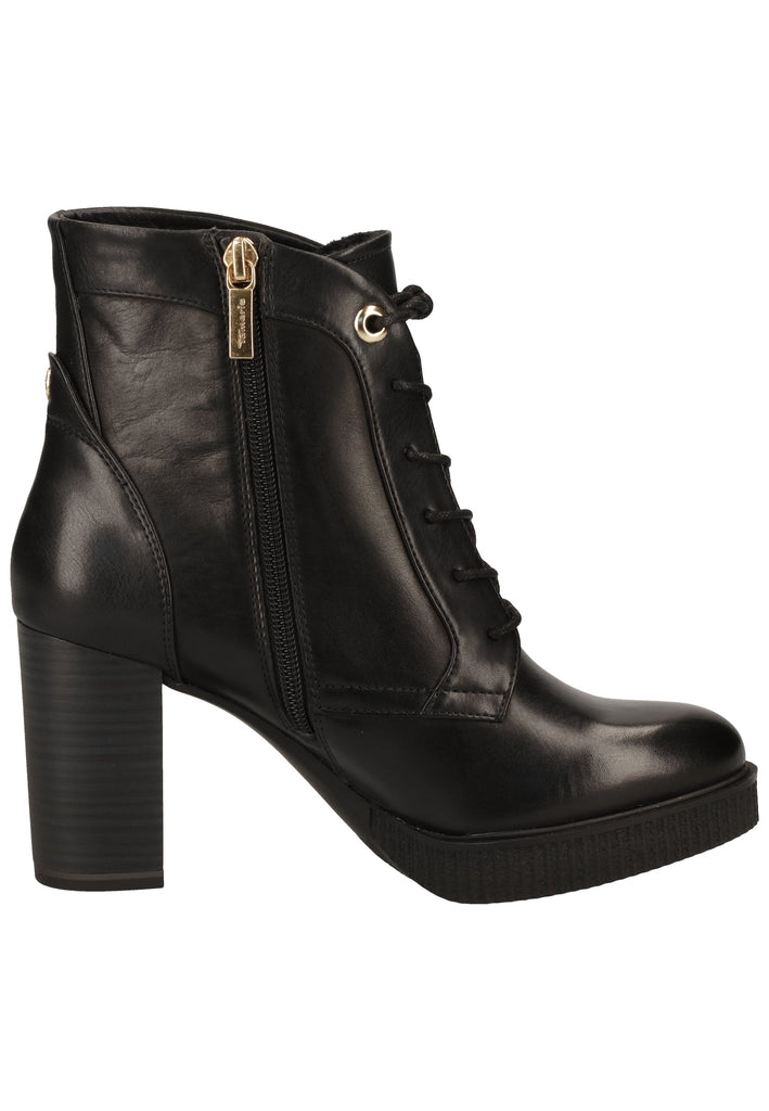 Tamaris Stiefelette Leder/Synthetik Schwarz