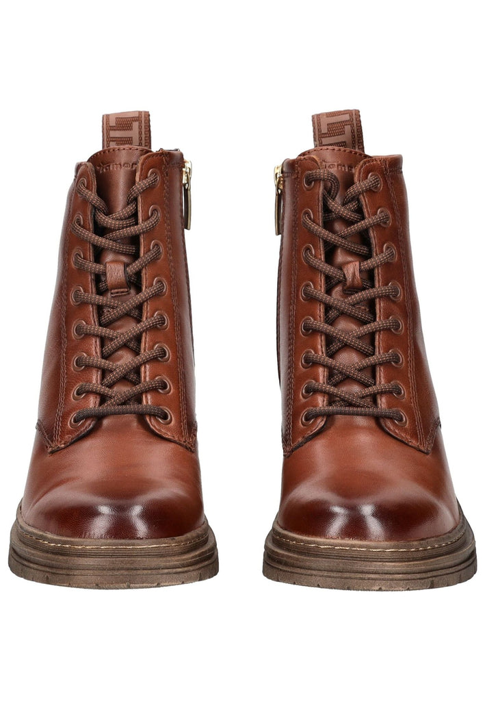 Tamaris Stiefelette Leder/Textil Braun Warmfutter