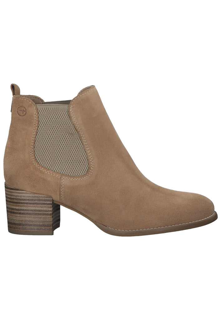 Tamaris Stiefelette Leder/Textil Camel