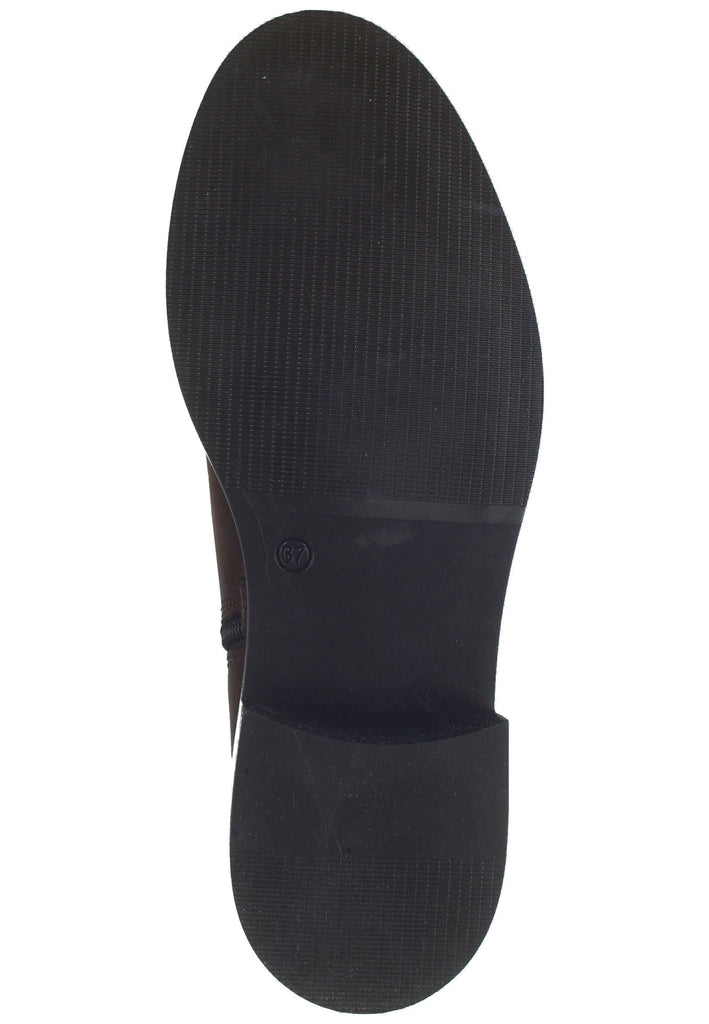 Tamaris Stiefelette Leder/Textil Cognac