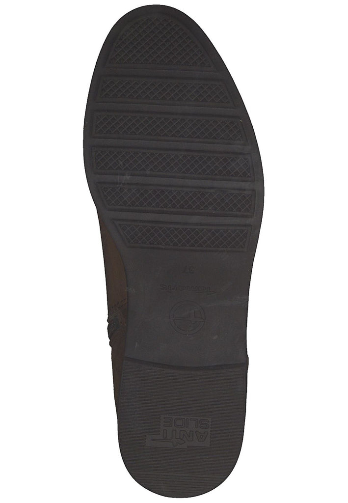 Tamaris Stiefelette Leder/Textil Cognac