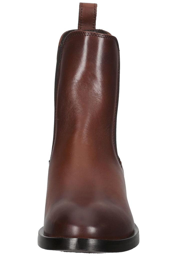 Tamaris Stiefelette Leder/Textil Cognac