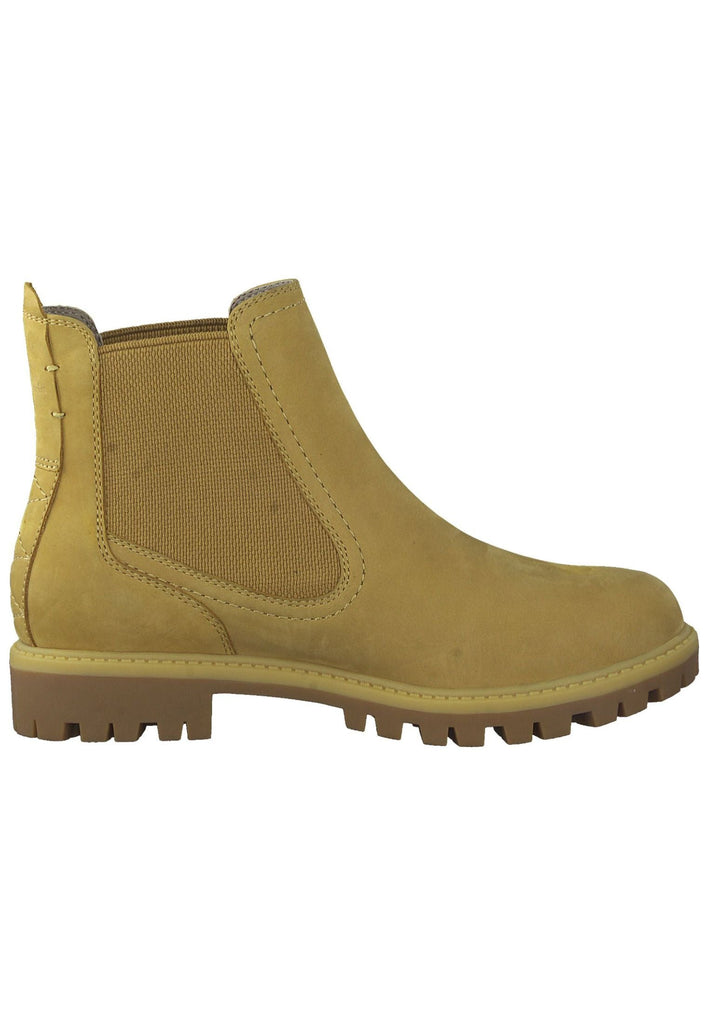 Tamaris Stiefelette Leder/Textil Corn