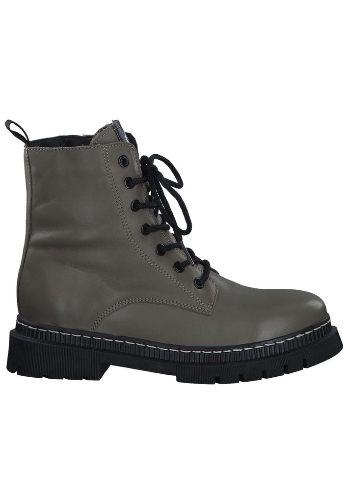 Tamaris Stiefelette Leder/Textil Green