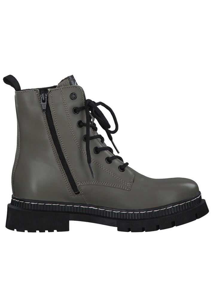 Tamaris Stiefelette Leder/Textil Green