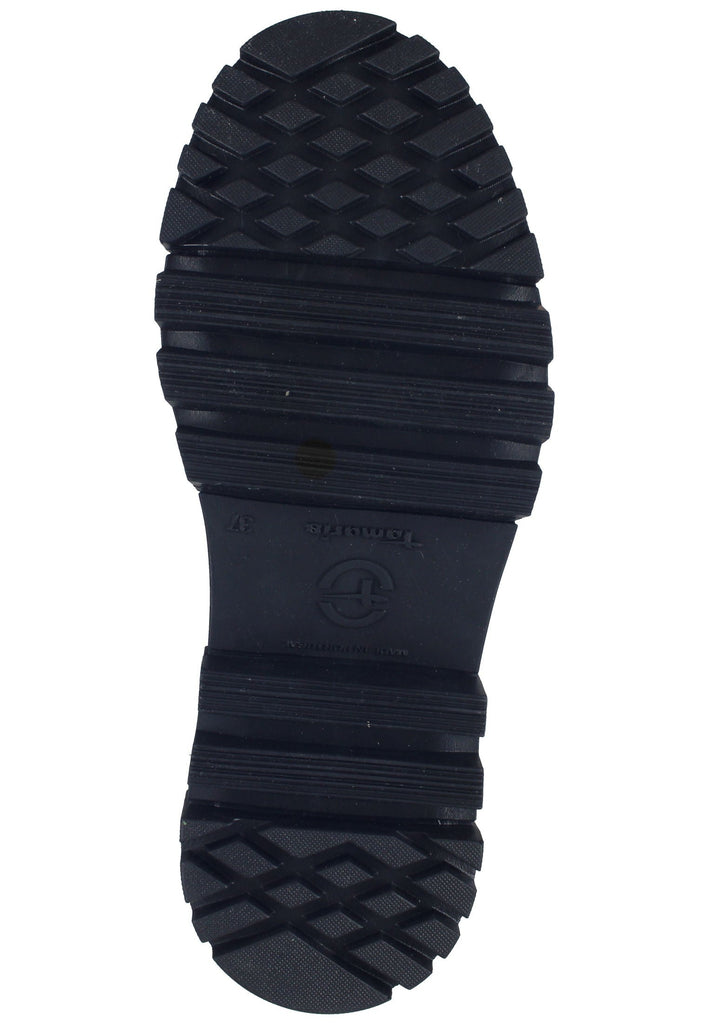 Tamaris Stiefelette Leder/Textil Ivory