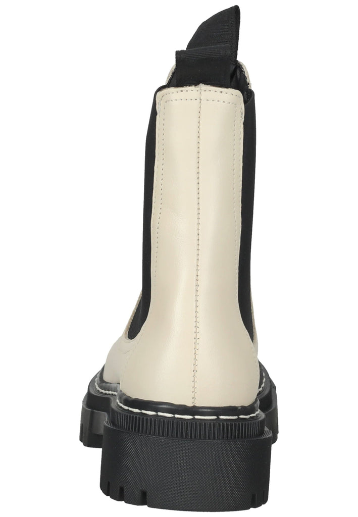 Tamaris Stiefelette Leder/Textil Ivory