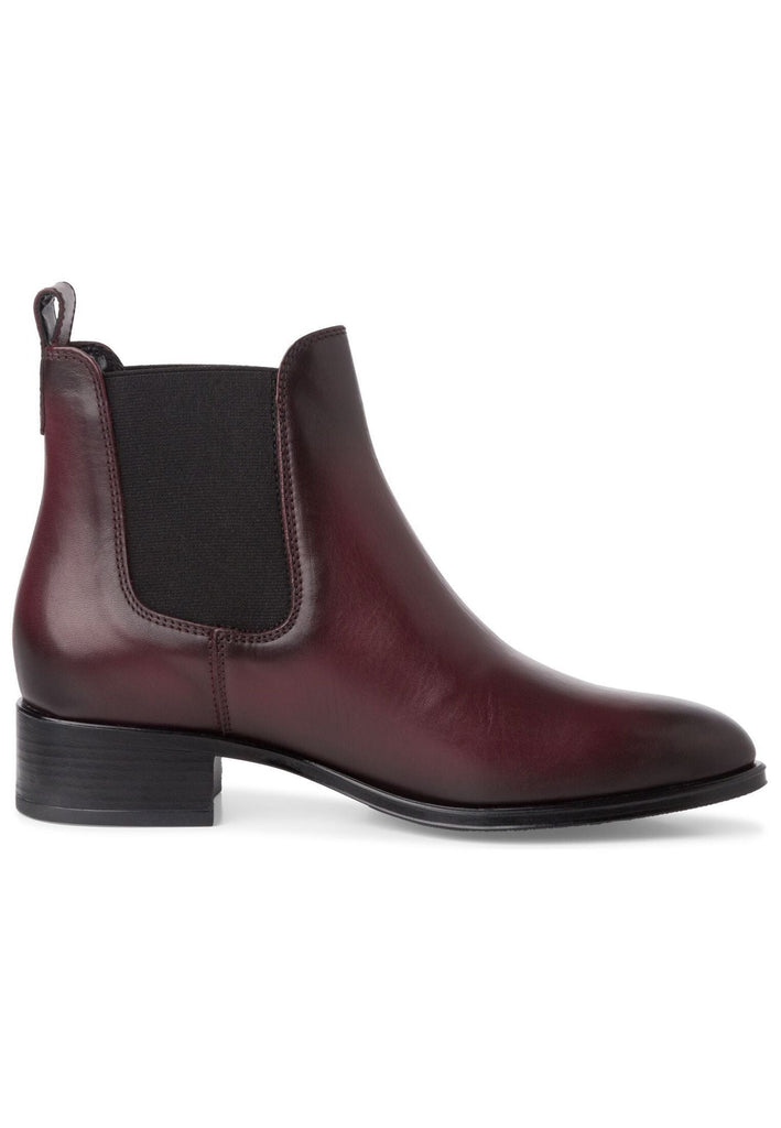 Tamaris Stiefelette Leder/Textil Merlot