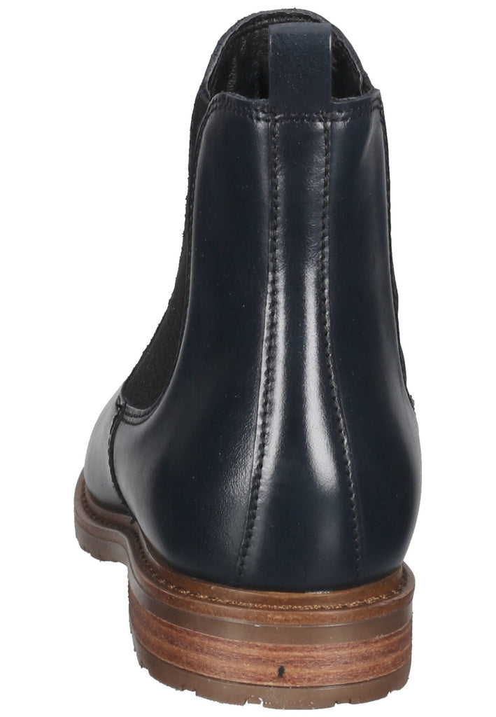 Tamaris Stiefelette Leder/Textil Navy