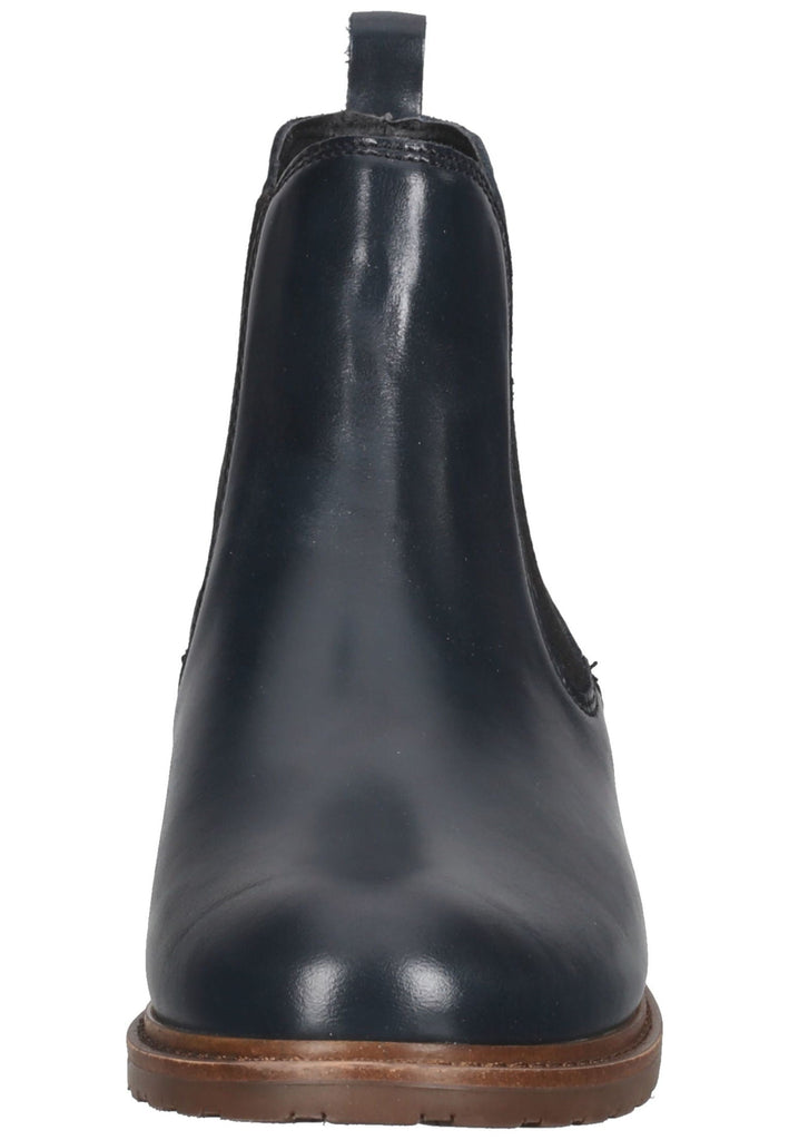 Tamaris Stiefelette Leder/Textil Navy