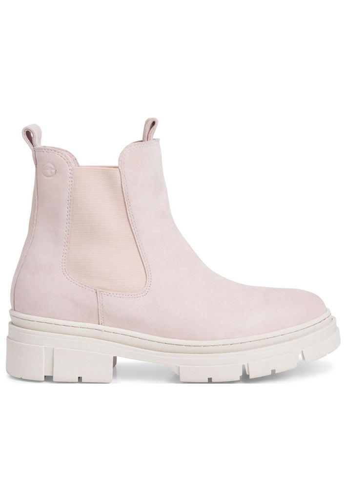 Tamaris Stiefelette Leder/Textil Rose