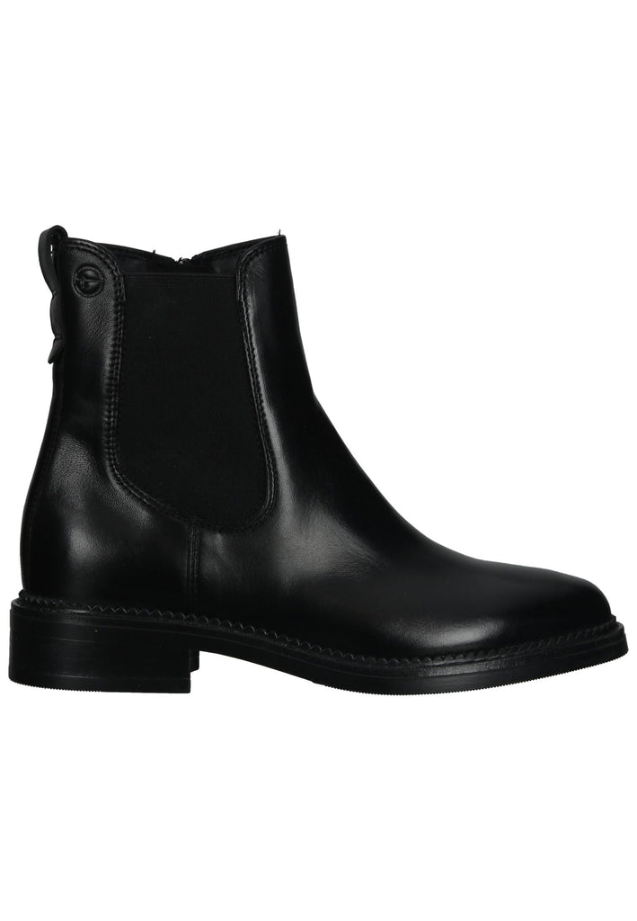 Tamaris Stiefelette Leder/Textil Schwarz