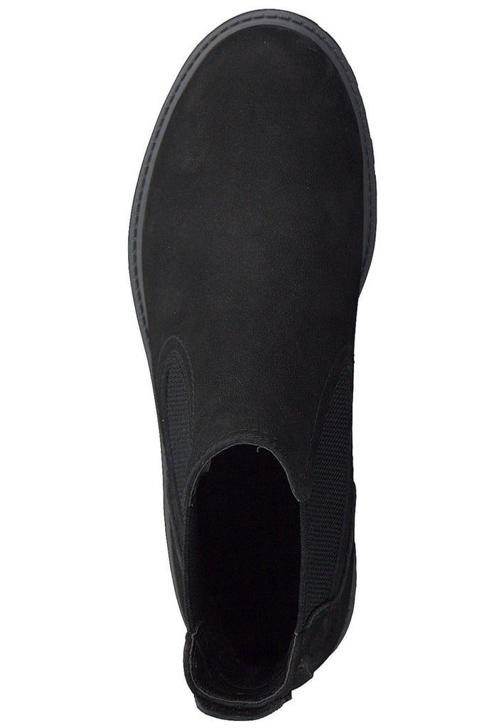 Tamaris Stiefelette Leder/Textil Schwarz